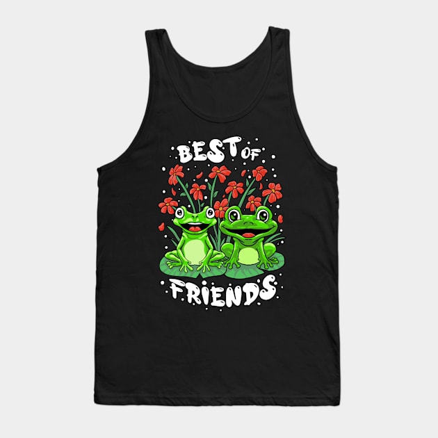 frog best friend Tank Top by Crow Creations